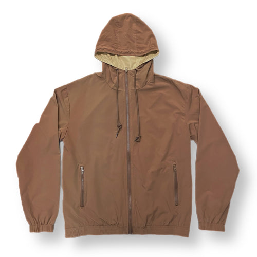 TRACK JACKET - BROWN