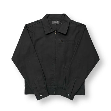 SOLID WORK JACKET - BLACK