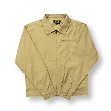 SOLID WORK JACKET - TAN