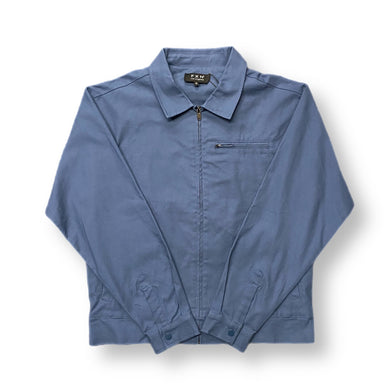 SOLID WORK JACKET - BLUE