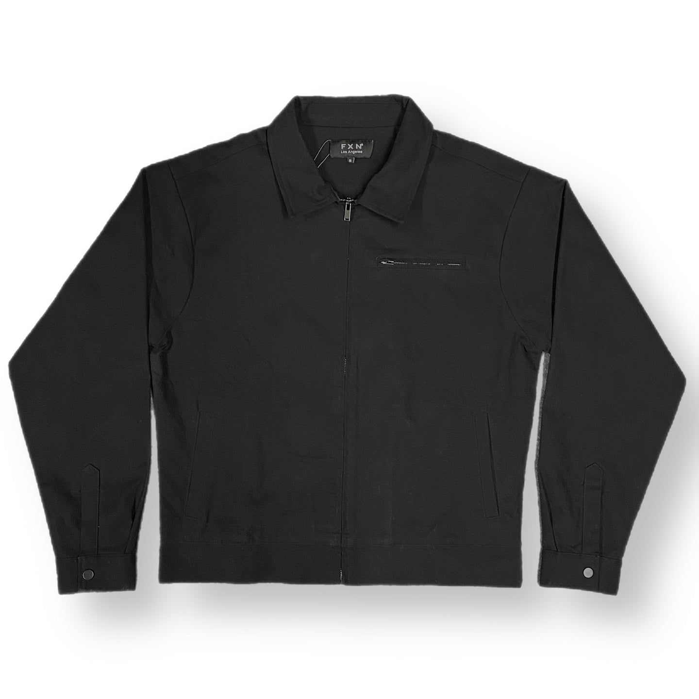 SOLID WORK JACKET - BLACK