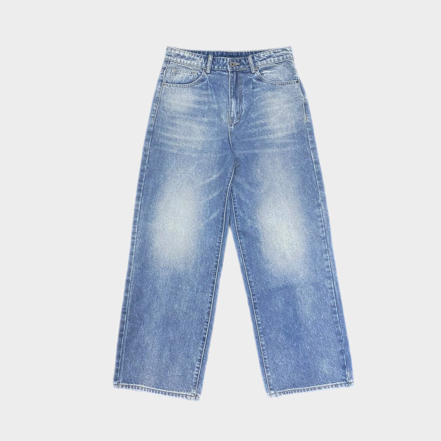 BASIC BAGGY DENIM - LIGHT BLUE