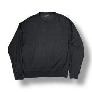 KNIT CREWNECK SET - BLACK