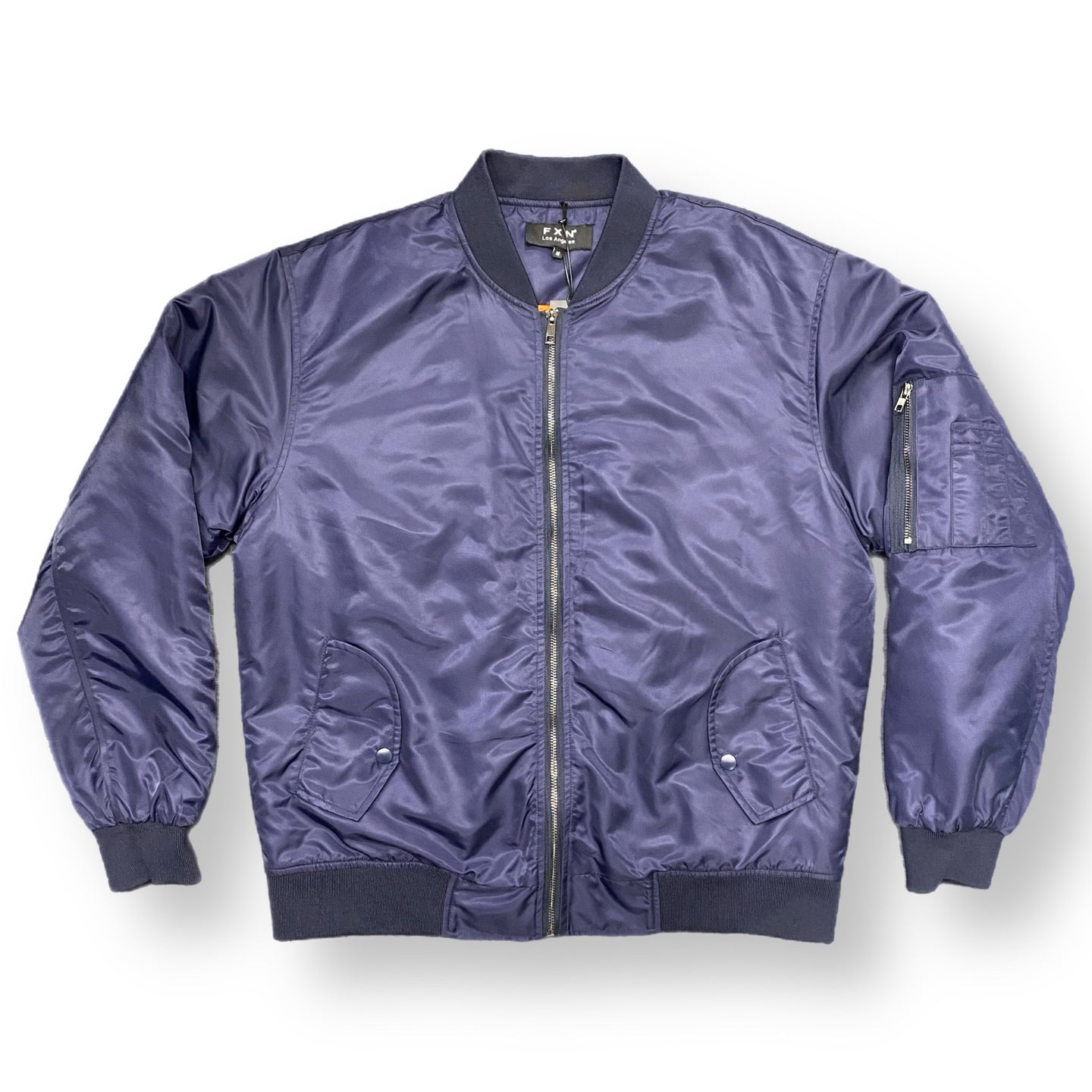 BOMBER MA-1 JACKET - BLUE