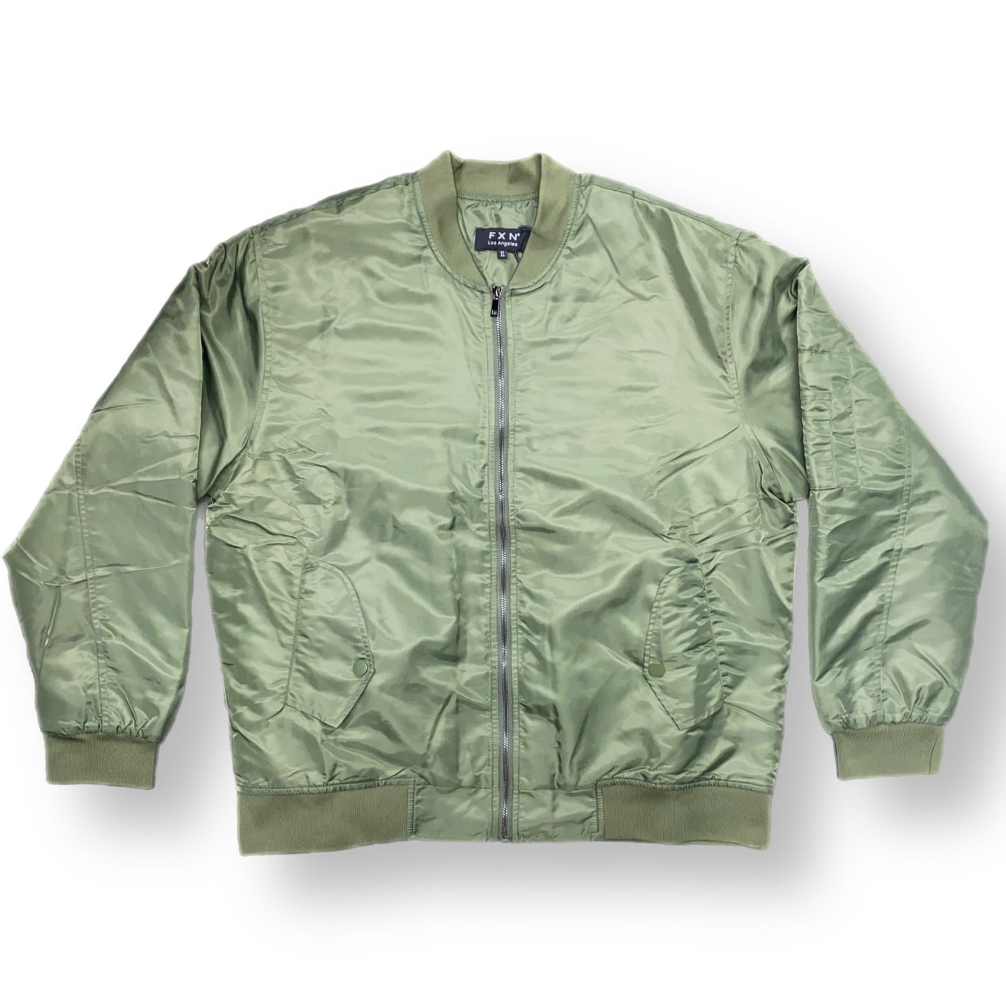 BOMBER MA-1 JACKET - OLIVE