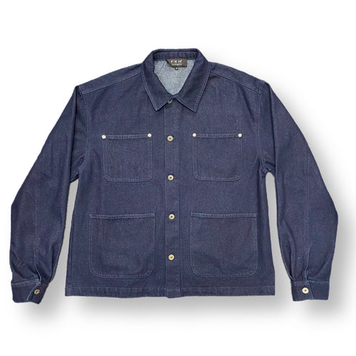 4 POCKET DENIM JACKET - DARK DENIM