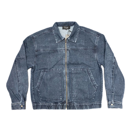 KANGAROO DENIM WORK JACKET - DARK DENIM