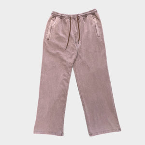 VINTAGE WASH SWEATPANTS - BROWN