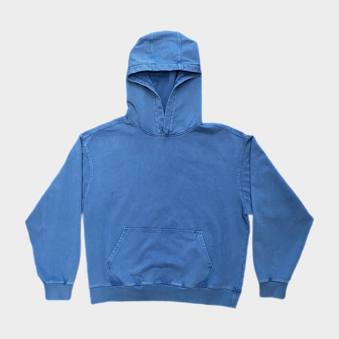 VINTAGE WASH HOODIE - ASH BLUE