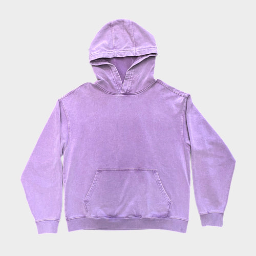 VINTAGE WASH HOODIE - PURPLE