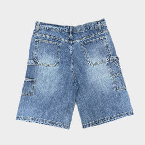 BAGGY CARPENTER SHORTS - LIGHT BLUE