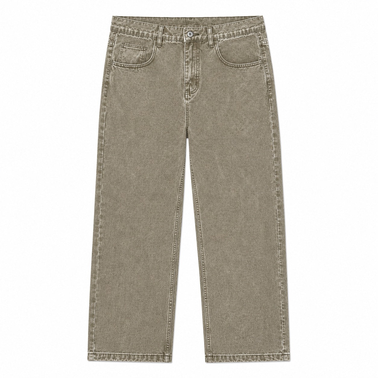 COLOR DENIM - BROWN