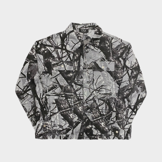 HUNTING CAMO JACKET - GREY