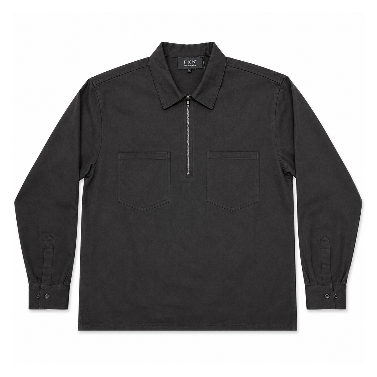 SOLID LONG SLEEVE WORK SHIRT