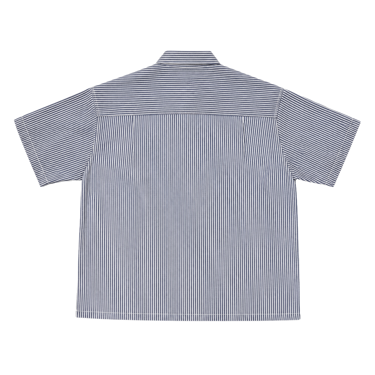 CROPPED HICKORY BUTTON UP