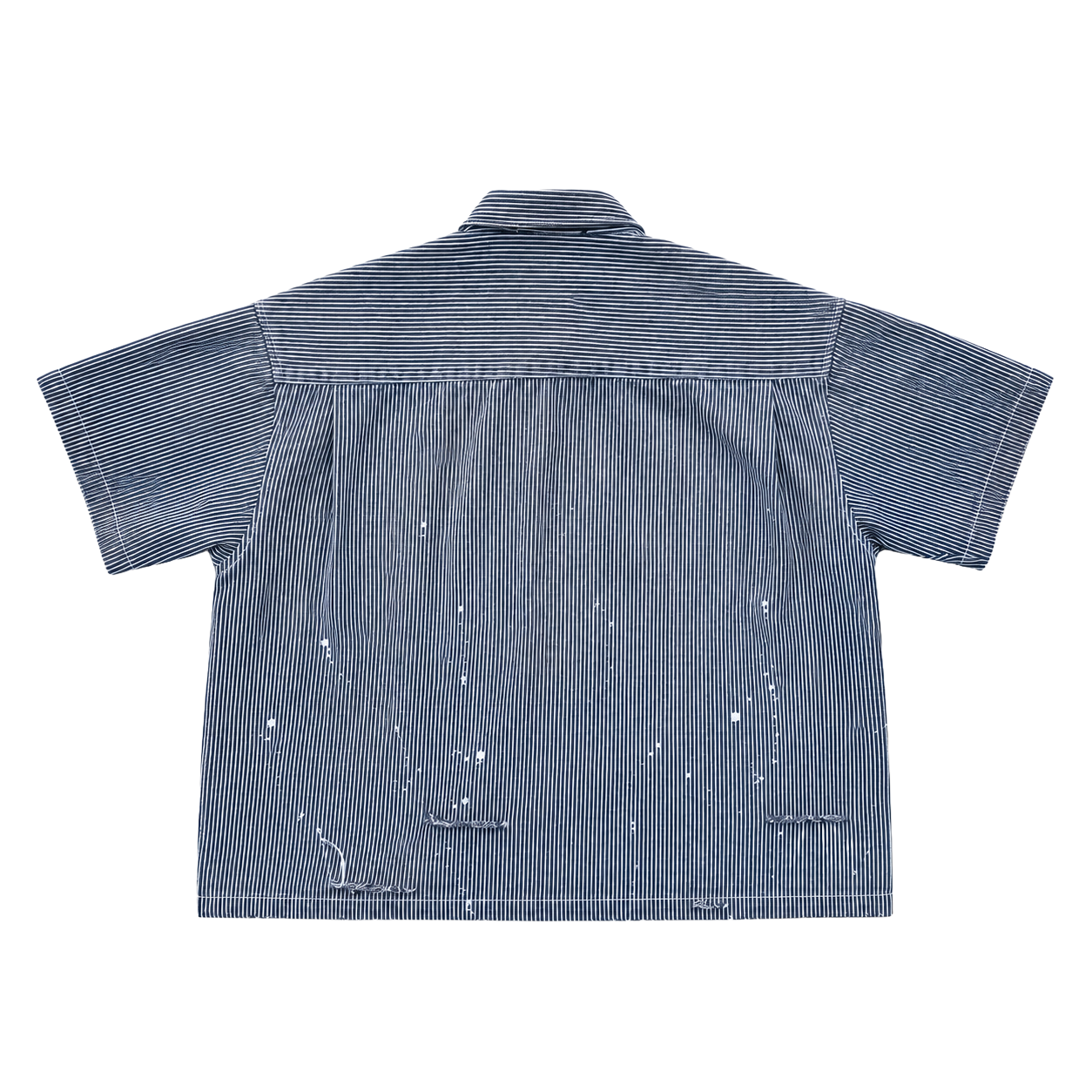 DIRTY WASHED HICKORY PINSTRIPE SHIRT