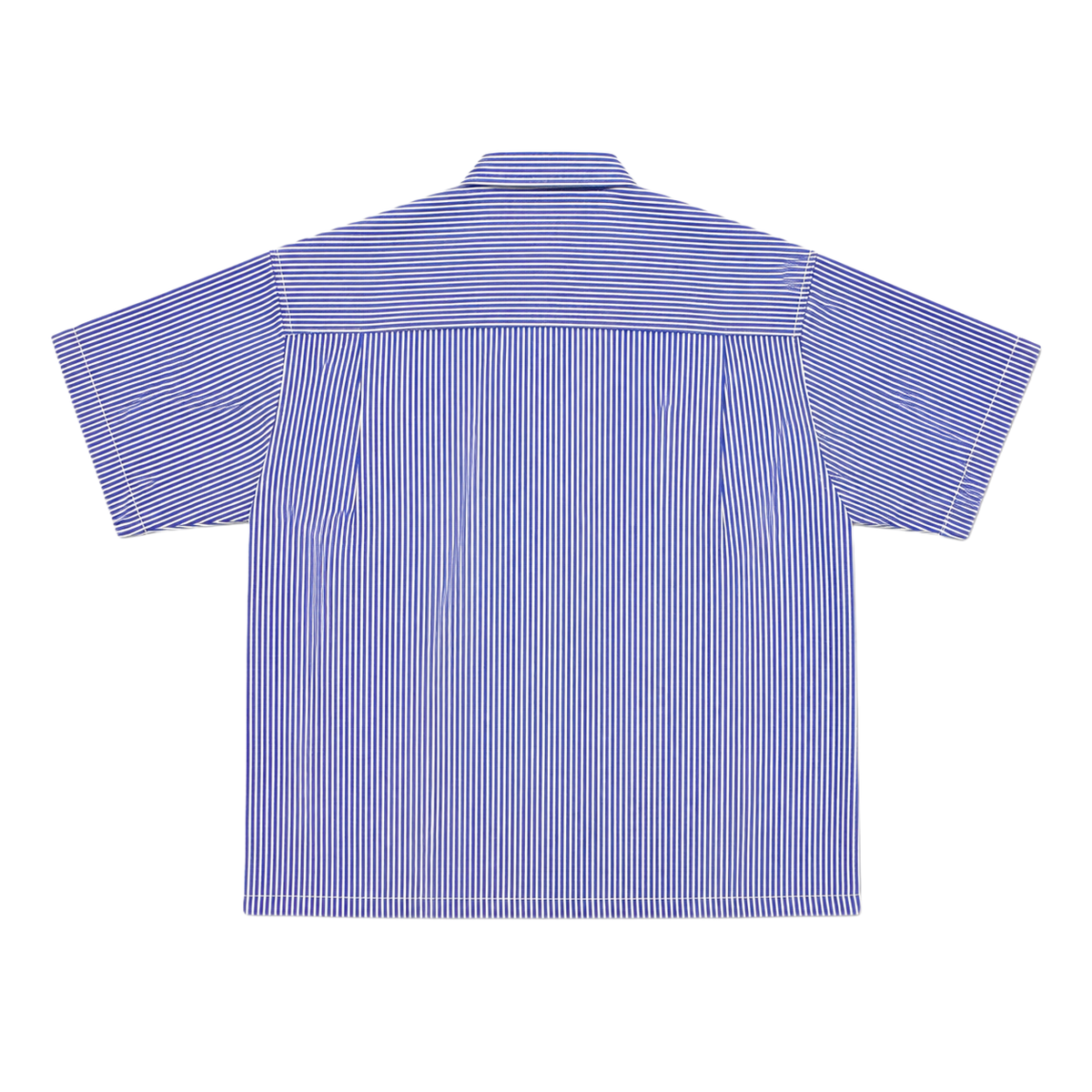 CROPPED HICKORY BUTTON UP