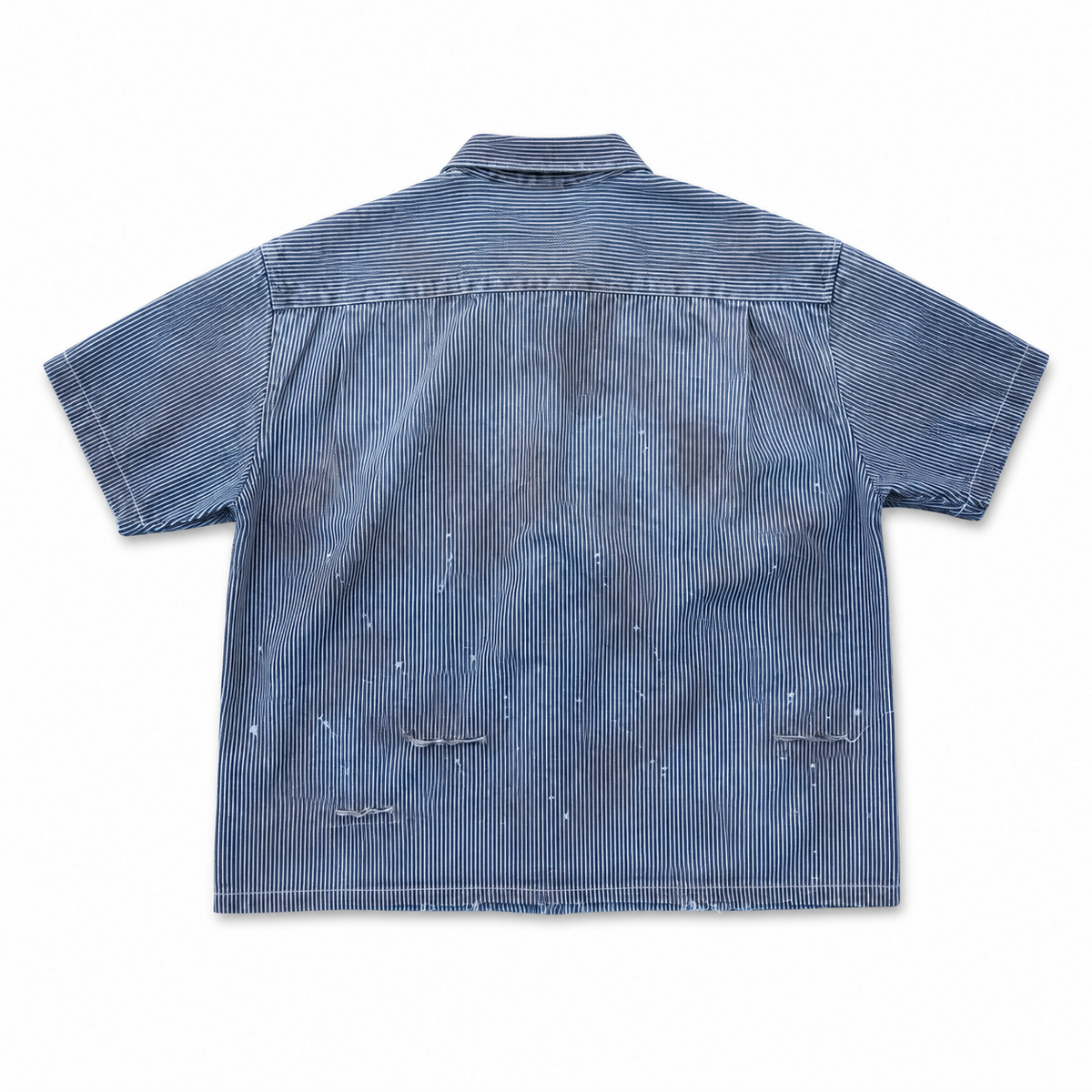 DIRTY WASHED HICKORY PINSTRIPE SHIRT