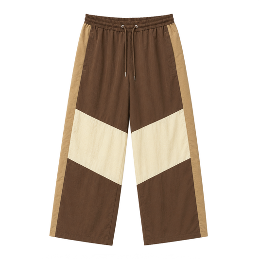 THE FINALS NYLON TRACK PANT - BROWN