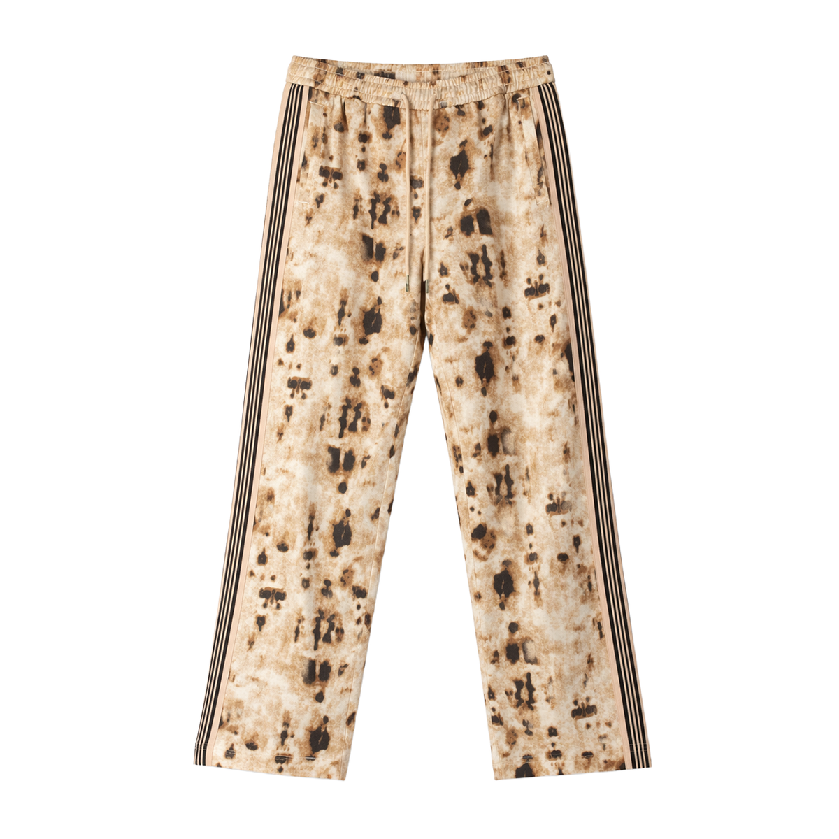 CHEETAH DENIM TRACK PANT
