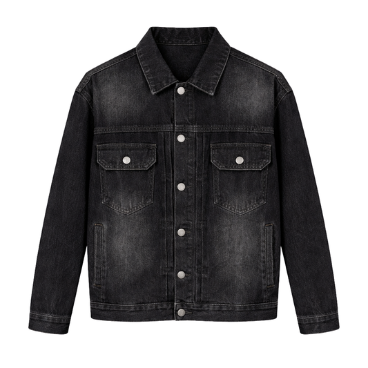 CLASSIC DENIM JACKET - INDIGO BLACK