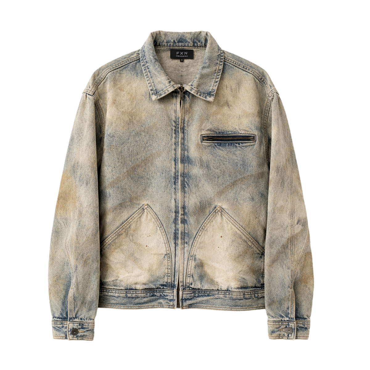 DIRTY DENIM WORK JACKET