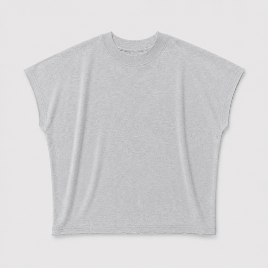 MUSCLE TEE - HEATHER GREY