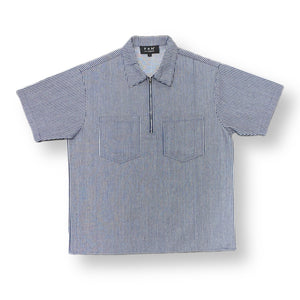 HICKORY SHORT SLEEVE SHIRT - NAVY