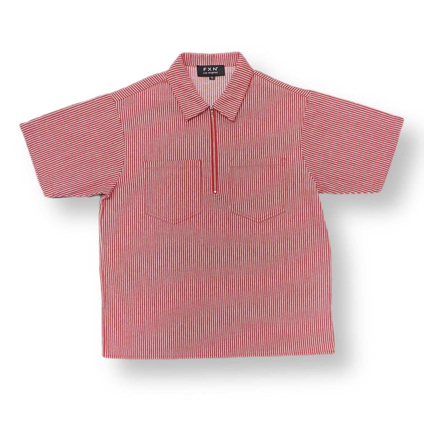 HICKORY SHORT SLEEVE SHIRT RED – FXN menswear
