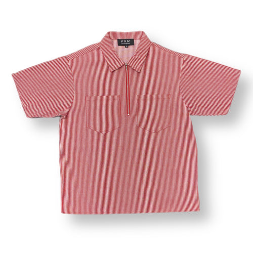 HICKORY SHORT SLEEVE SHIRT - RED