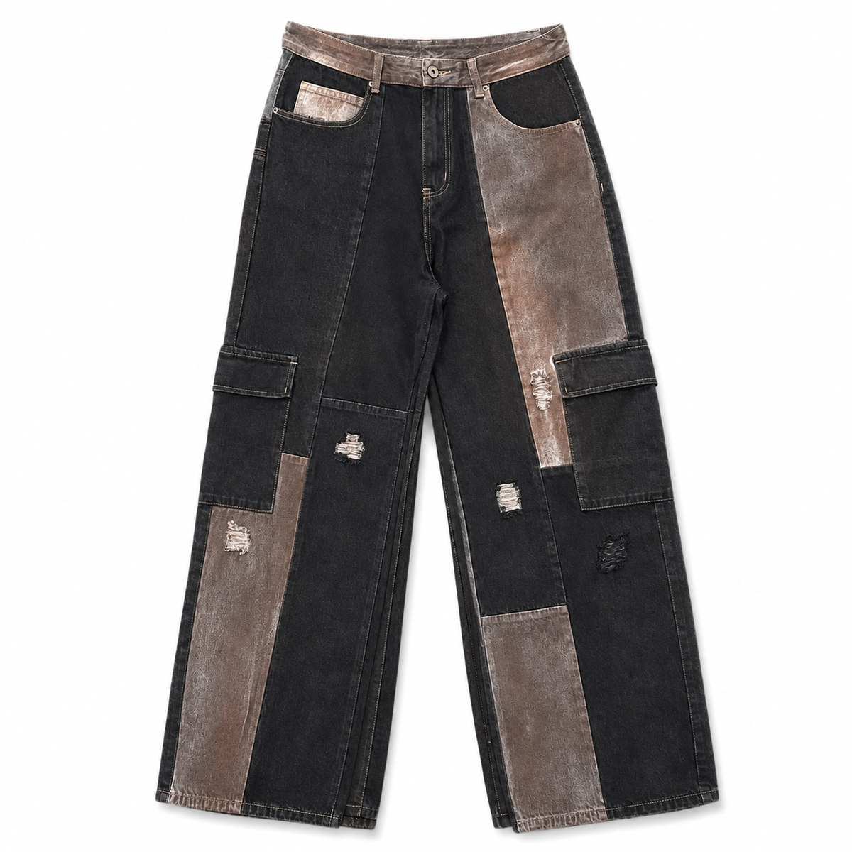 DIRTY PATCHWORK DENIM