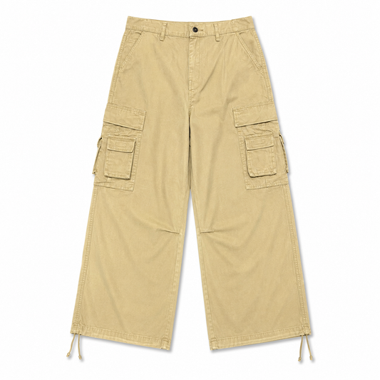 DOUBLE CARGO MILITARY BAGGY PANT