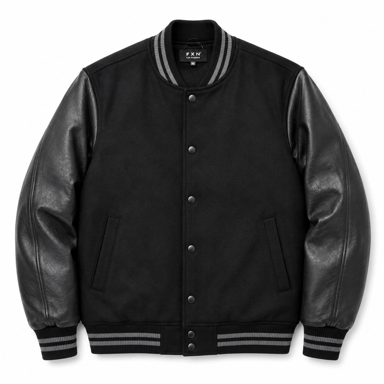 VARSITY JACKET LEATHER