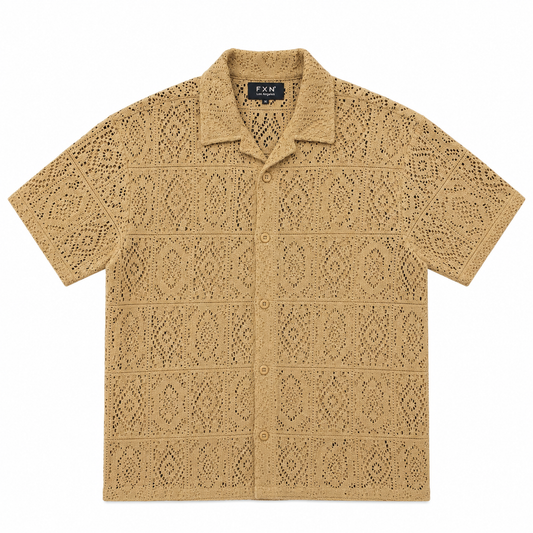 LACE SHORT SLEEVE SHIRT