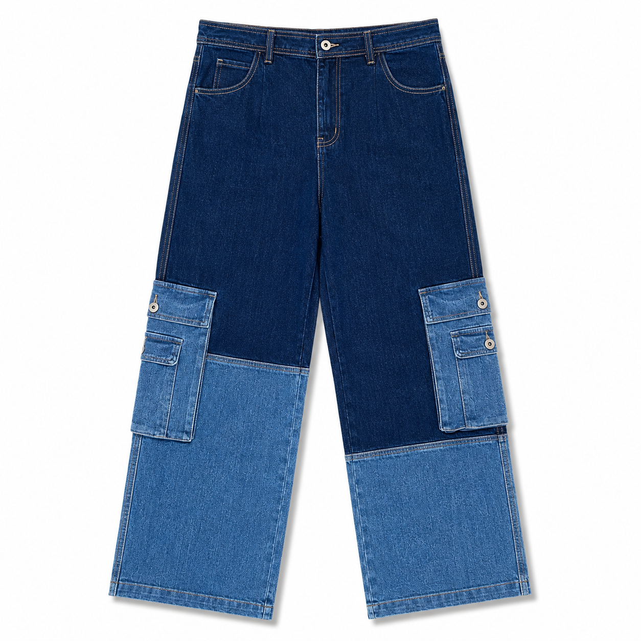 TWO TONE CARGO PANT