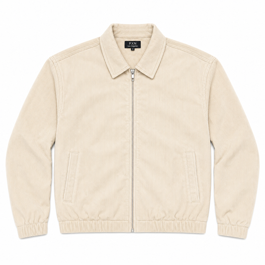 CORDUROY ZIP JACKET