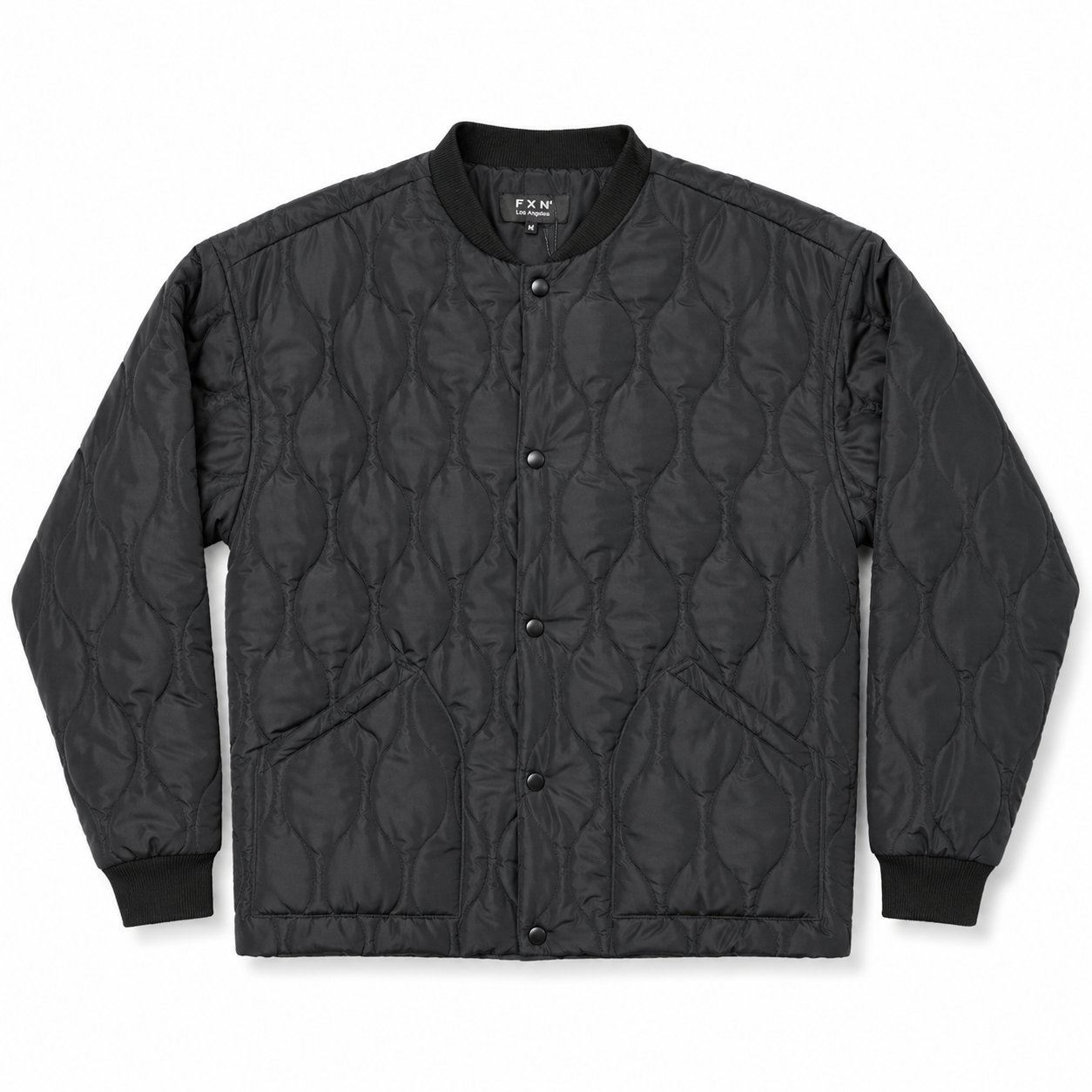 QUILTED SNAP JACKET