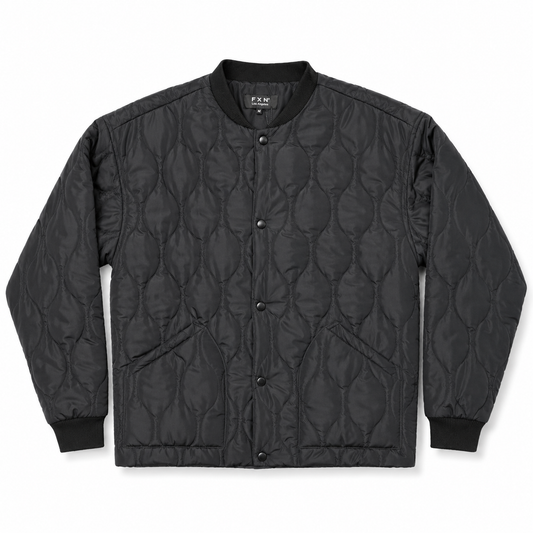QUILTED SNAP JACKET