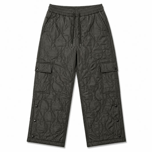 QUILTED PONCHO PANT