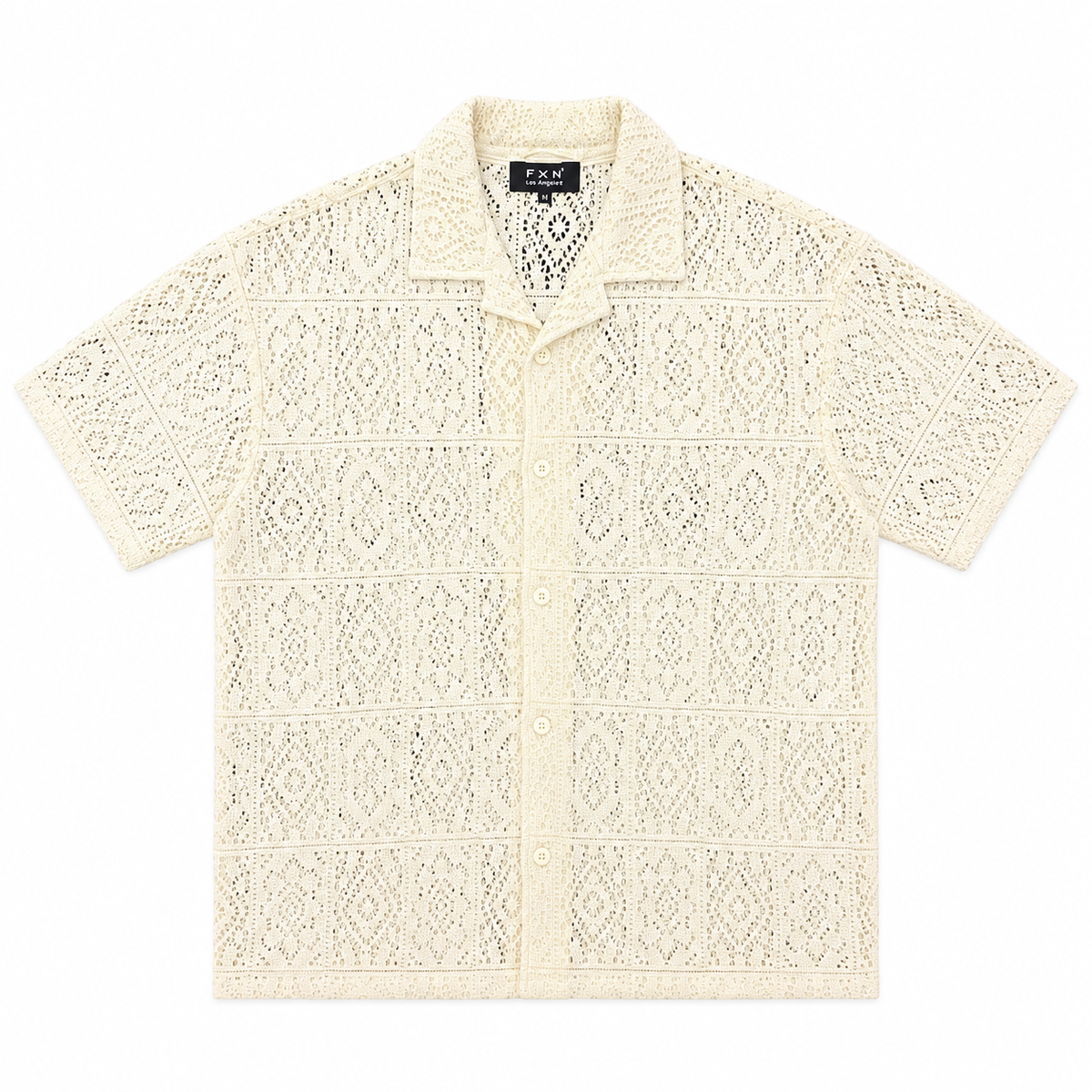 LACE SHORT SLEEVE SHIRT