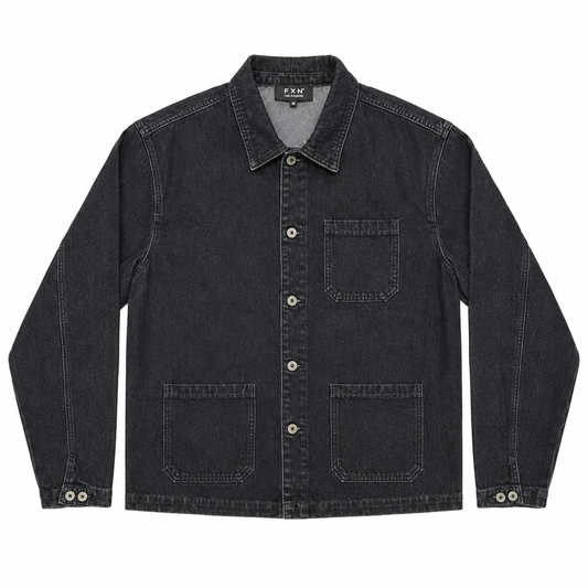 DENIM CHORE COAT