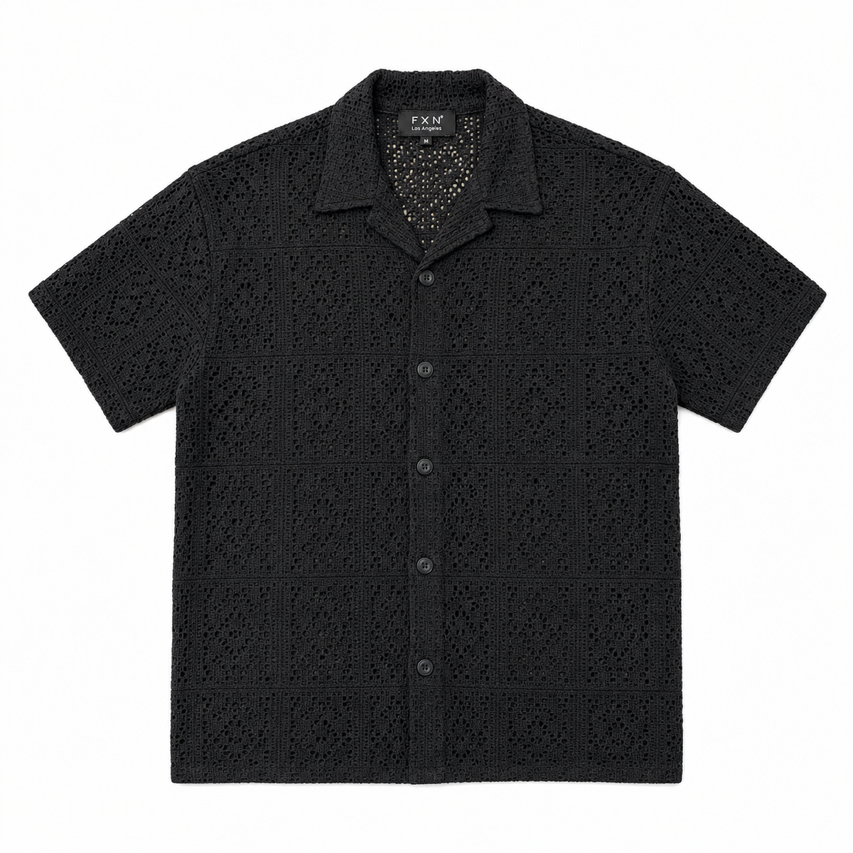 LACE SHORT SLEEVE SHIRT