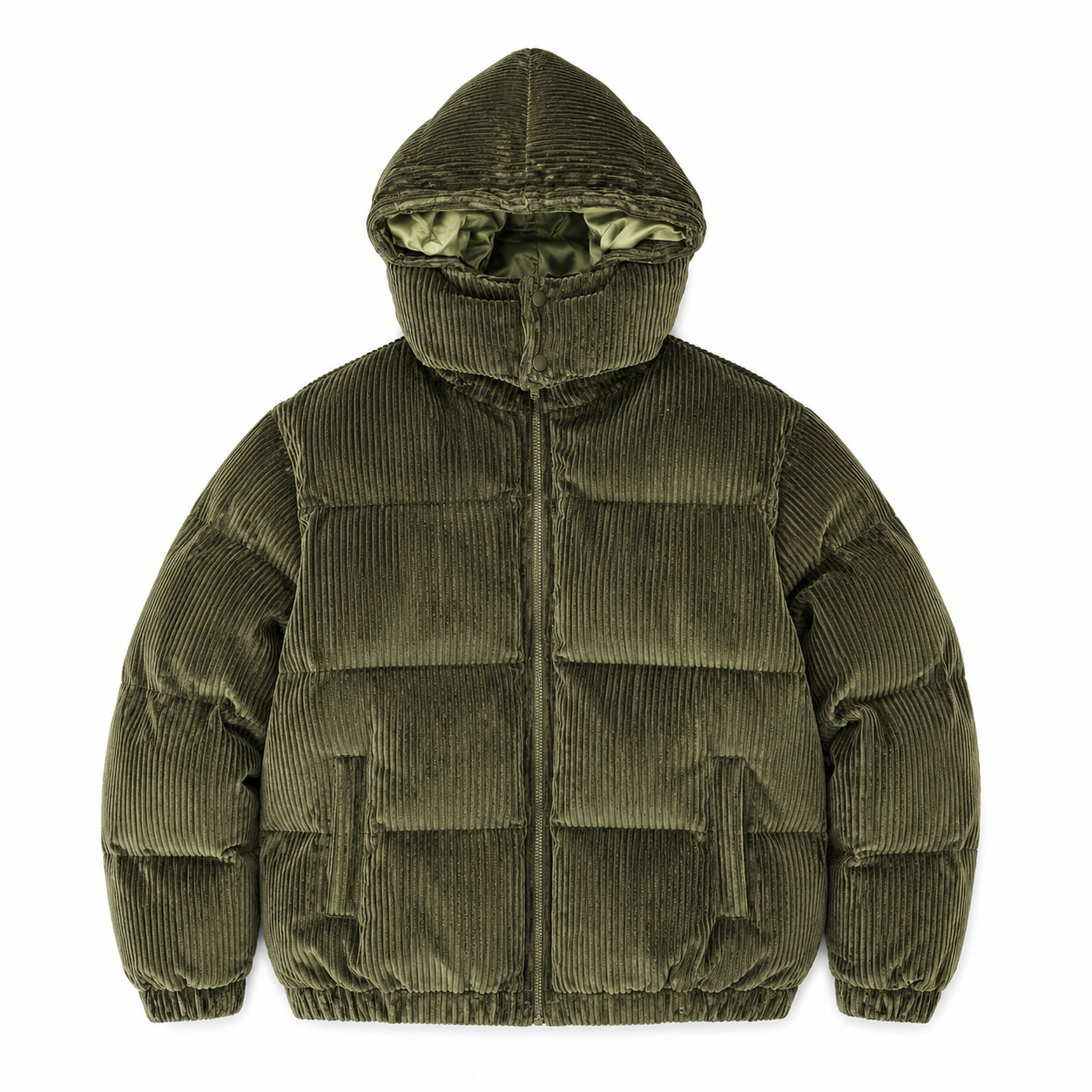 CORDUROY PUFF JACKET