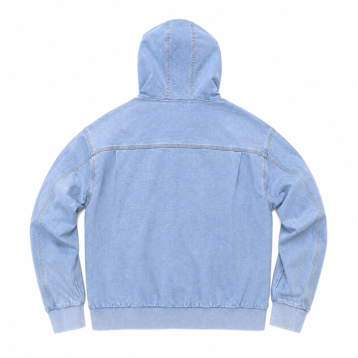 VINTAGE DENIM HOODIE JACKET