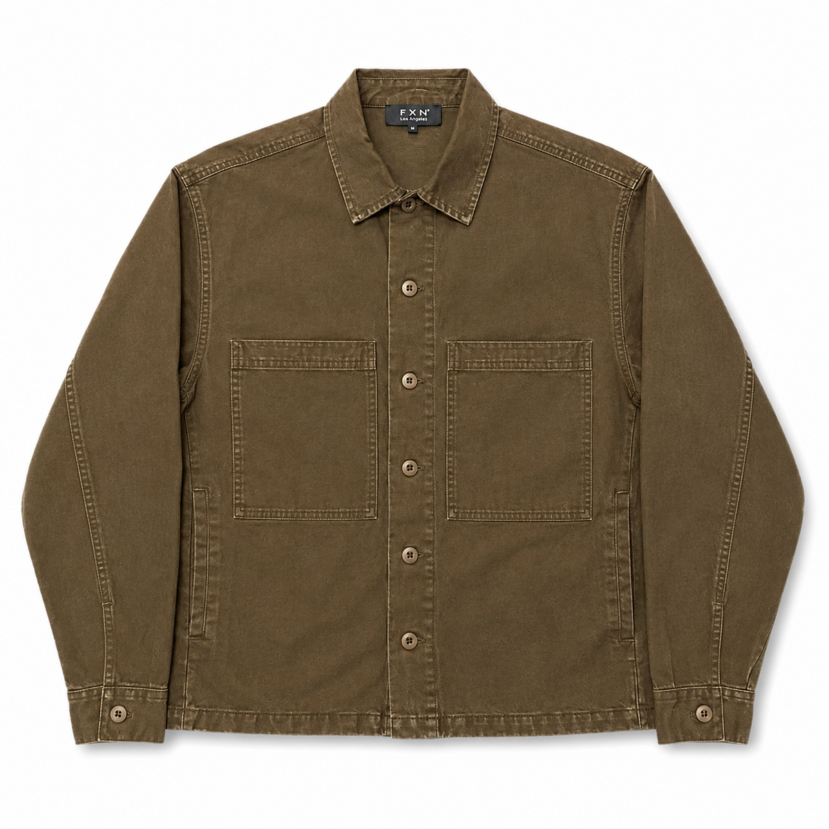 VINTAGE WASH MILITARY SHIRT
