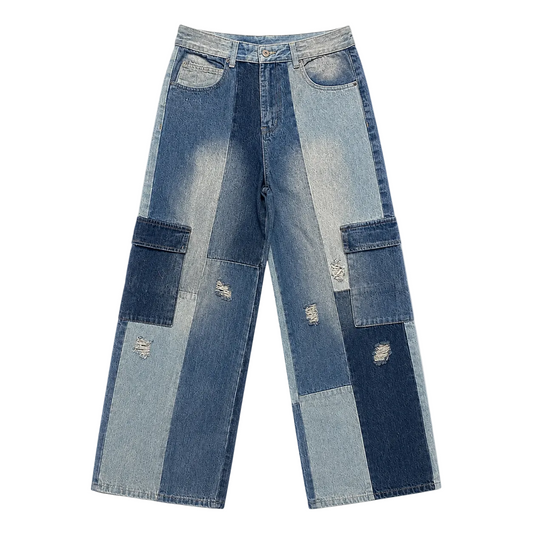 DIRTY PATCHWORK DENIM