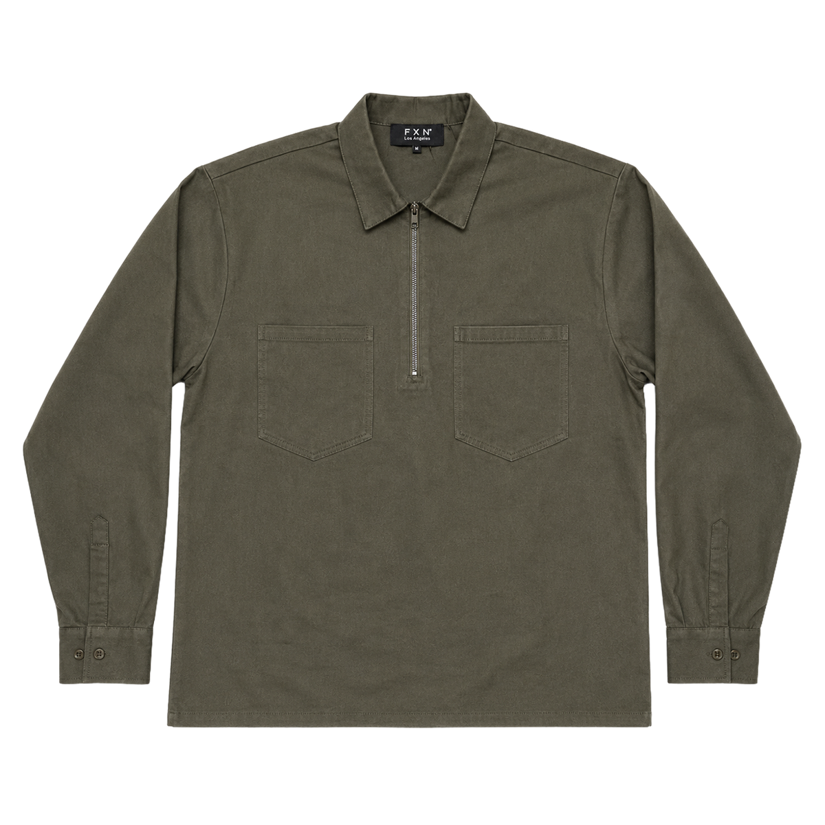 SOLID LONG SLEEVE WORK SHIRT