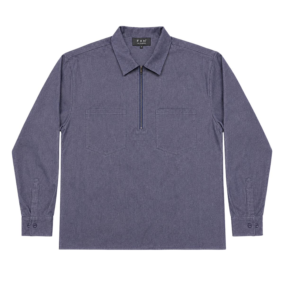 SOLID LONG SLEEVE WORK SHIRT