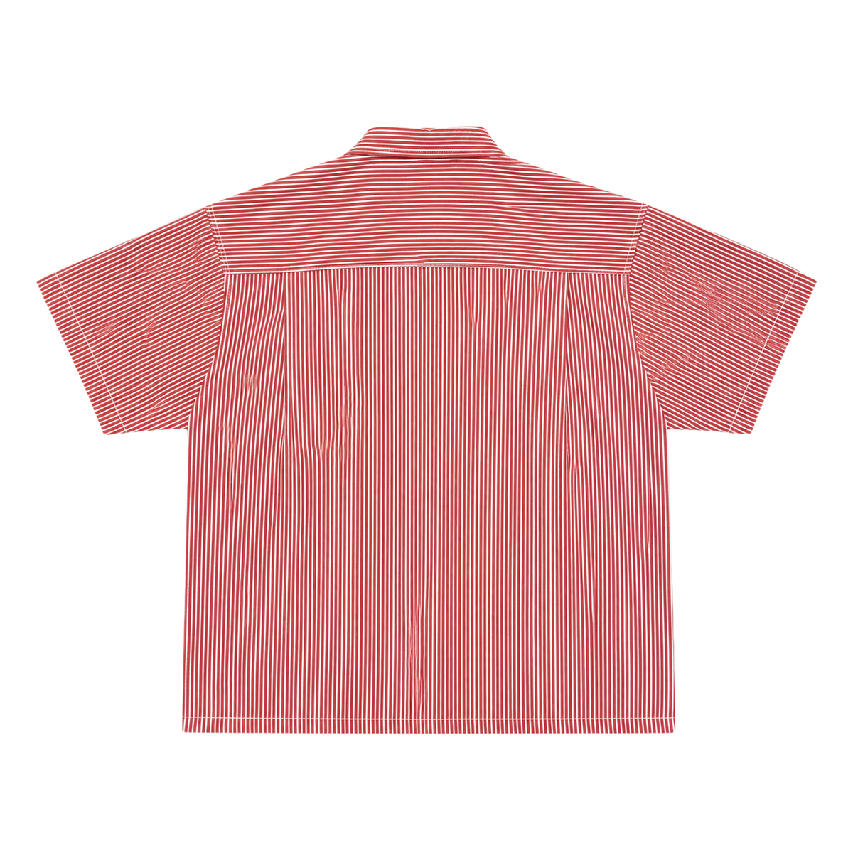 CROPPED HICKORY BUTTON UP