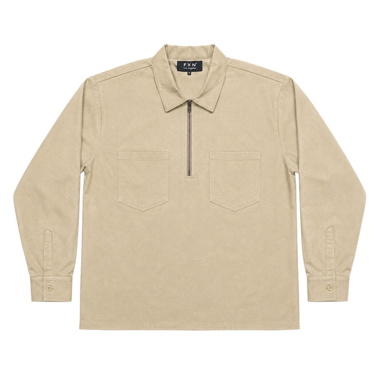 SOLID LONG SLEEVE WORK SHIRT